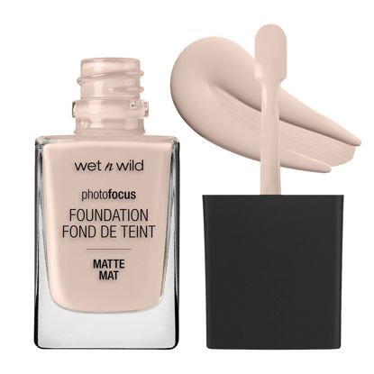 Picture of Wet n Wild Photo Focus Matte Liquid Foundation Rose Ivory, Vegan & Cruelty-Free