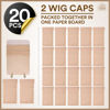 Picture of Teenitor Wig Caps, 20cps Stocking Wig Caps for Women