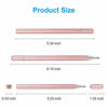 Picture of Stylus Pen for Touch Screens, High Sensitivity Pencil Magnetism Cover Cap for iPad Pro/iPad Mini/iPad Air/iPhone Series All Capacitive Touch Screens (Rose Gold)