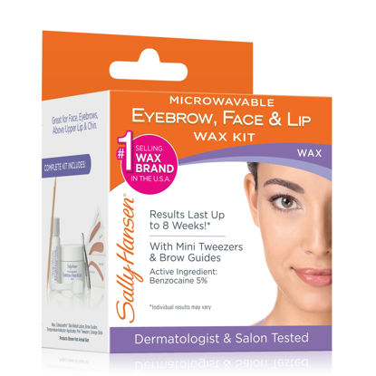 Picture of Sally Hansen Eyebrow, Face & Lip Wax Kit, Pack Of 1