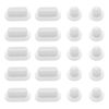 Picture of 10PCS Type-C Port Dust Plugs & 10PCS 3.5mm Headphone Plugs Silicone Protective Cover Waterproof Dustproof Stopper Cap for Laptop PC White