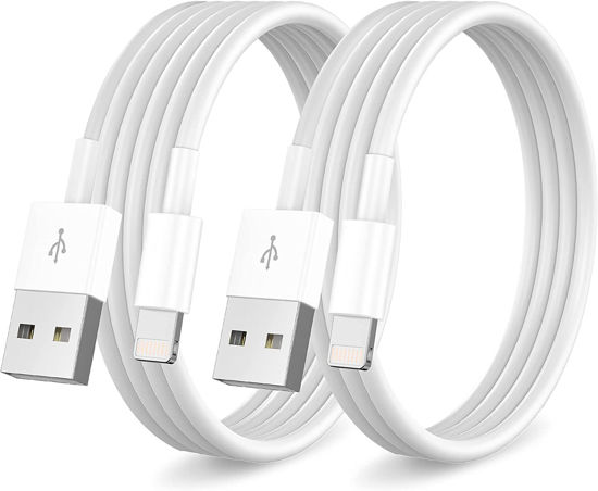 iPhone Charger-Apple MFi Certified-Lightning Cable to USB 2-Pack Fast Wall  Charger Cable Compatible with iPhone 14/13/13Pro/12/12  Pro/11/11Pro/XS/Max/XR/X/8/8 Plus iPad 