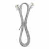 Picture of NECABLES Phone Cord 1ft Telephone Cord Phone Line Cord RJ11 6P4C Male to Male for Landline Phone and Fax - 1 Foot