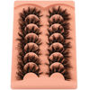 Picture of Mink Lashes Fluffy Dramatic False Eyelashes Wispy Strip Lash Thick Volume Long Eyelashes 22MM Fake Eye Lashes by Winifred