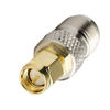 Picture of 2 PCS DHT Electronics RF coaxial coax adapter SMA male to TNC female