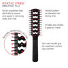 Picture of Cricket Static Free Mini Fast Flo Vent Hair Brush for Travel, Blow Drying, Styling and Detangling for Long Short Thick Thin Curly Straight Wavy All Hair Types