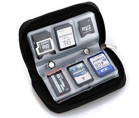 Picture of Drhob 1pcs Memory Card Storage Carrying Pouch Case Holder Wallet For CF/SD/SDHC/MS/DS