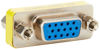 Picture of StarTech.com Slimline VGA HD15 Gender Changer - F/F - HD15 gender changer - VGA coupler - VGA gender changer (GC15HSF)