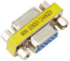 Picture of StarTech.com Slimline VGA HD15 Gender Changer - F/F - HD15 gender changer - VGA coupler - VGA gender changer (GC15HSF)