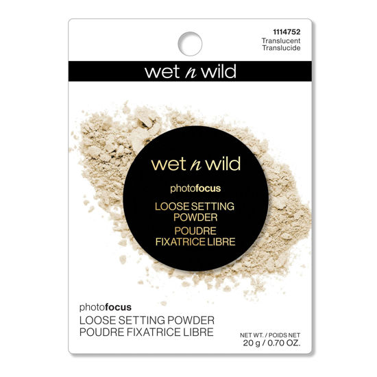 Picture of Loose Setting Powder By Wet n Wild Photo Focus Loose Finishing Powder Off-White Translucent