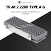 Picture of Thermalright TR-M.2 2280 Type A G 2280 heatsink for SSD Cooling M.2 2280 heatsink Cooler, Aluminum, with 2 Thermal Conductivity, Desktop High Performance SSD Cooler, Grey