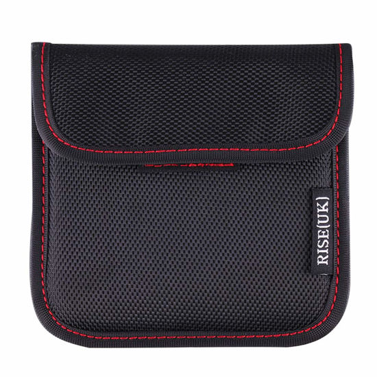 Picture of Rise(UK) 3-Pocket Camera Lens Filter Carry Case Bag Pouch for 25mm-82mm Filters (1-Pocket)