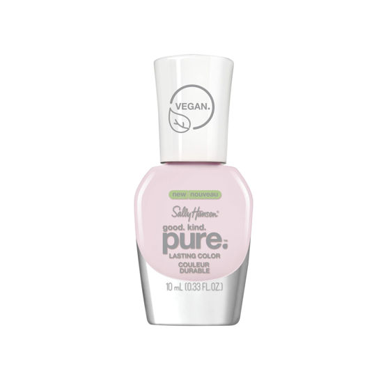 Picture of Sally Hansen Good, Kind, Pure Vegan Nail Polish, Rose Petal, 0.33 Fl Oz,Packaging May Vary