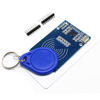 Picture of HiLetgo RFID Kit - Mifare RC522 RF IC Card Sensor Module + S50 Blank Card + Key Ring for Arduino Raspberry Pi