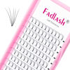 Picture of Eyelash Extension 3D 4D 5D 6D Premade Lash Extensions Fans Short Stem Premade Fans Eyelash Extensions Volume Lash Extension Supplies (5D-0.07-D, 13mm)