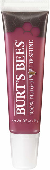 Picture of Burt's Bees Lip Gloss, Lip Shine for Women, 100% Natural Makeup, Pucker