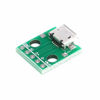 Picture of HiLetgo 10pcs Micro USB to DIP Adapter 5pin Female Connector B Type PCB Converter pinboard