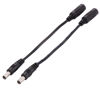 Picture of COOLM DC Power Cord 5.5mm x 2.1mm Female to 5.5mm x 2.5mm Male DC Power Adapter Cable for LED Strip, Monitor, Camera 2pcs