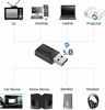 Picture of Bluetooth Audio Transmitter Receiver, Wireless Bluetooth V5.0 Adapter for TV PC Car Projector CD Player Speakers Headphones, 2-in-1 Bluetooth Audio Adapter for Car Home Stereo System