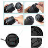 Picture of 37mm Lens Cap Center Snap on Lens Cap Suitable for Compatible with All Brands Any Ø37mm with Camera Lenses.