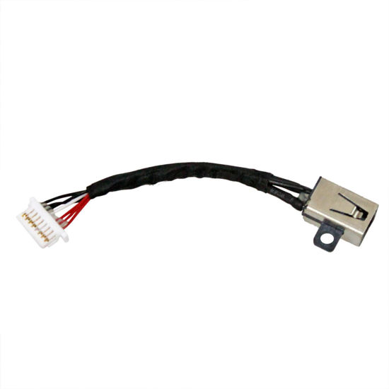 Picture of Huasheng Suda DC Power Input Jack with Cable ND3N8 0ND3N8 for Dell Inspiron 17 7773 7778 7779 P30E001 2-in-1 6VV22 15 7570 7573 7586 7786 P70F001 7569 7579 P58F001 450.08504.0011 450.08504.0012