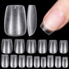 Picture of TOMICCA Extra Short Coffin Nail Tips - False Nail Tips, Full Cover Soft Gel Nail Tips for Nail Extension, 240Pcs Acrylic Nails for Home DIY Nail Art, 15 Sizes Easy Use Fake Nail Tips