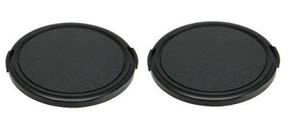 Picture of 58mm 2 pack Desmond Front Lens Cap for Camera Snap-On 58