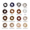 Picture of Heliums Small Hair Elastics - Beige Blonde - 1 Inch, 2mm Hair Ties For Fine Hair and Kids - Ponytail Holders in Neutral Colors - 48-Pack