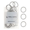 Picture of Heliums Small Hair Elastics - Gray - 1 Inch, 2mm Hair Ties For Fine Hair and Kids - Ponytail Holders in Neutral Colors - 48-Pack