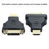 Picture of DTech DVI Female to HDMI Male Adapter Bi-Directional DVI-I 24+5 Port Converter