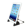 Picture of ipad stand, ipad/ipod/Tablet PC Stand/Holder,AsscomTM Multi-Angle Portable Tablet Smartphone E-reader Stand Holder [ Durable Adjustable angel Stainless steel], Desktop Multi-angle Non-slip Stand Holder For iPad Air iPad 1, 2, 3, the new iPad (3 + 4)