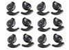 Picture of 6 Pair Anti-Slip Silicone Replacement Ear Tips for Galaxy S7edge S7 S6 Edge, Samsung Level U EO-BG920 Earphone [Sport] (Black)