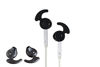 Picture of 6 Pair Anti-Slip Silicone Replacement Ear Tips for Galaxy S7edge S7 S6 Edge, Samsung Level U EO-BG920 Earphone [Sport] (Black)