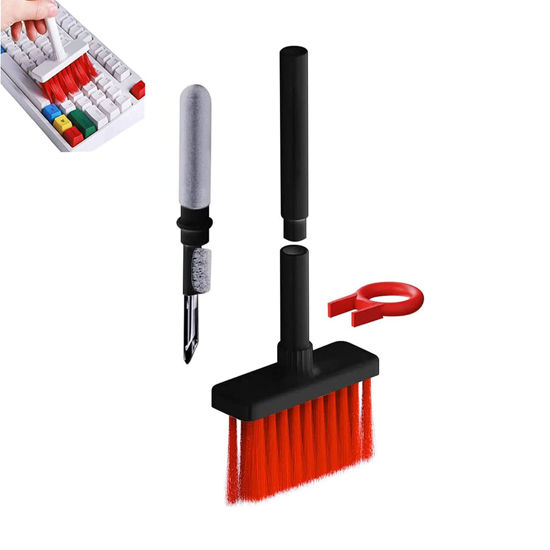 5 In 1 Keyboard Cleaning Brush Set Earphones Cleaner Tool With Key Cap  Puller