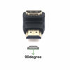 Picture of VCE HDMI 90 Degree Adapter 2 Pack, Right Angle HDMI Male to Female l Adapter 3D&4K Supported