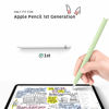 Picture of Soft Silicone Sleeve Apple Pencil Case for Apple Pencil 1st Generation, iPad Touch Screen Pen Protective Nib Cover Accessories for iPad Pro 9.7"/10.5"/12.9",Green