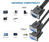 Picture of UKYEE VGA Splitter Cable Dual VGA Monitor Y Cable 1 Male to 2 Female Adapter Converter Video Cable for Screen Duplication - Does NOT Show Separate Displays (No Screen Extension)