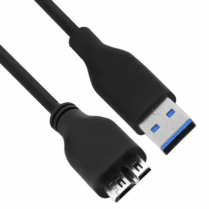 Picture of High Speed USB 3.0 Cable A to Micro B for Portable External Hard Drives (SaiTech IT-014)