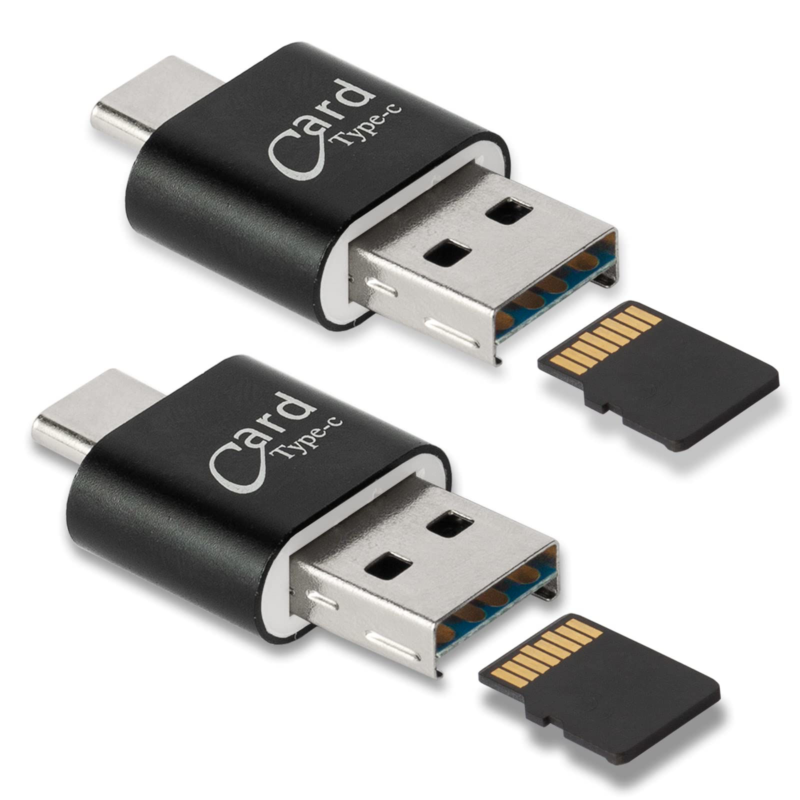 GetUSCart- [2 Pack] Micro SD Card Reader for Android Phone,Micro SD ...