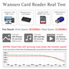 Picture of Micro SD Card Reader, Wansurs 6 in 1 Memory Card Reader for SD/Micro SD/CF/XD/MS Pro/M2 Card