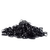 Picture of Youxuan 1000-Pack Elastic Hair Ties Non-slip Rubber Hair Bands for Girls, Black