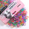 Picture of Youxuan Kids Elastics No Damage Colored Hair Bands Fashion Girls Hair Ties 1000 Count Small Size