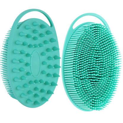 Picture of Silicone Body Scrubber, Silicone Loofah, Body Wash Scrubber, Body Scrub Brush, Body Scrubbers for Use in Shower, Silicone Loofah Body Scrubber