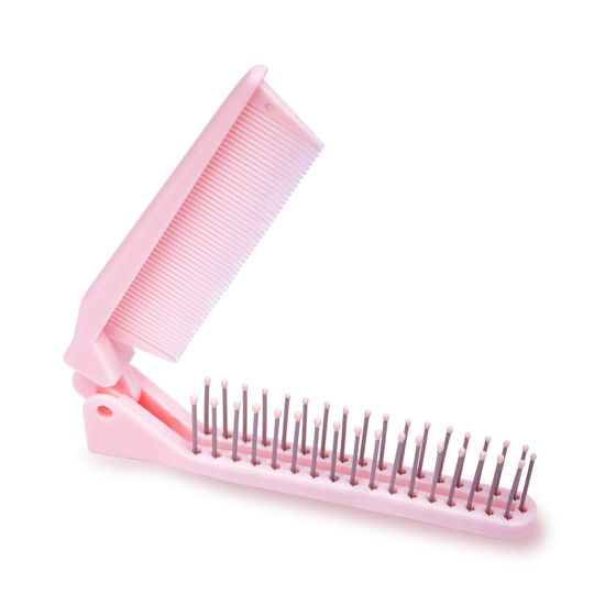 Folding hair clearance comb