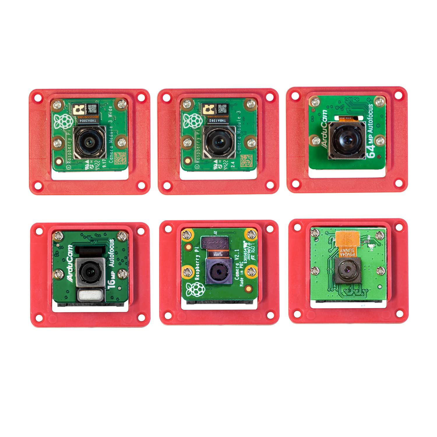 Getuscart Arducam For Raspberry Pi Camera Module 3 Case Abs Housing For Imx519 16mp Autofocus 