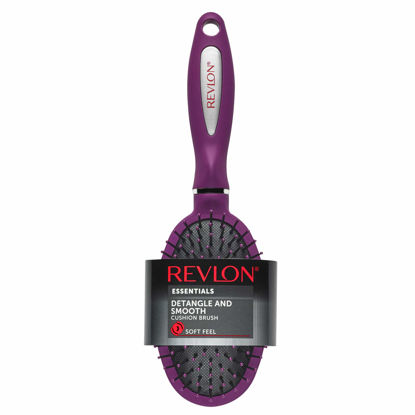 Picture of Revlon Detangle & Smooth Berry Cushion Hair Brush