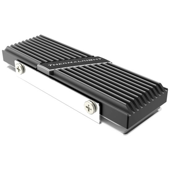 Picture of Thermalright TR-M.2 2280 Type A B 2280 heatsink for SSD Cooling M.2 2280 heatsink Cooler, Aluminum, with 2 Thermal Conductivity, Desktop High Performance SSD Cooler, Black