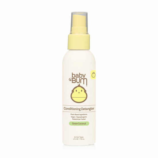 Picture of Baby Bum Conditioning Detangler Spray | Leave-In Conditioner Treatment with Soothing Coconut Oil| Natural Fragrance | Gluten Free and Vegan | 4 FL OZ