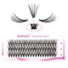 Picture of DIY Eyelash Extension 20 Roots 30 Roots Lash clusters 0.07 C Curl 12mm 3D Effect Melt Flare Lashes Natural Long Mink Individual Lashes Reusable False Lashes Extension By FADVAN (30 Roots-0.07-C,12mm)