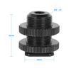 Picture of CAMVATE 5/8"-27 Male Threaded Cold Shoe Adapter to Hot Shoe for Microphone Mic Mount - 0953